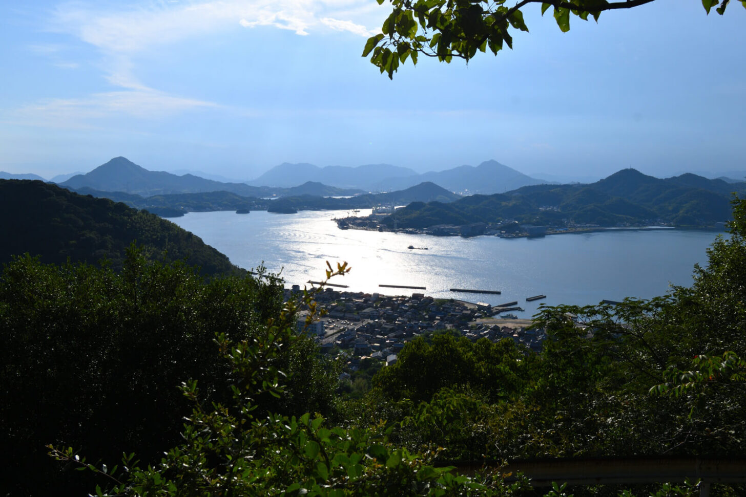 弓削島 峨峨羅神社からの絶景