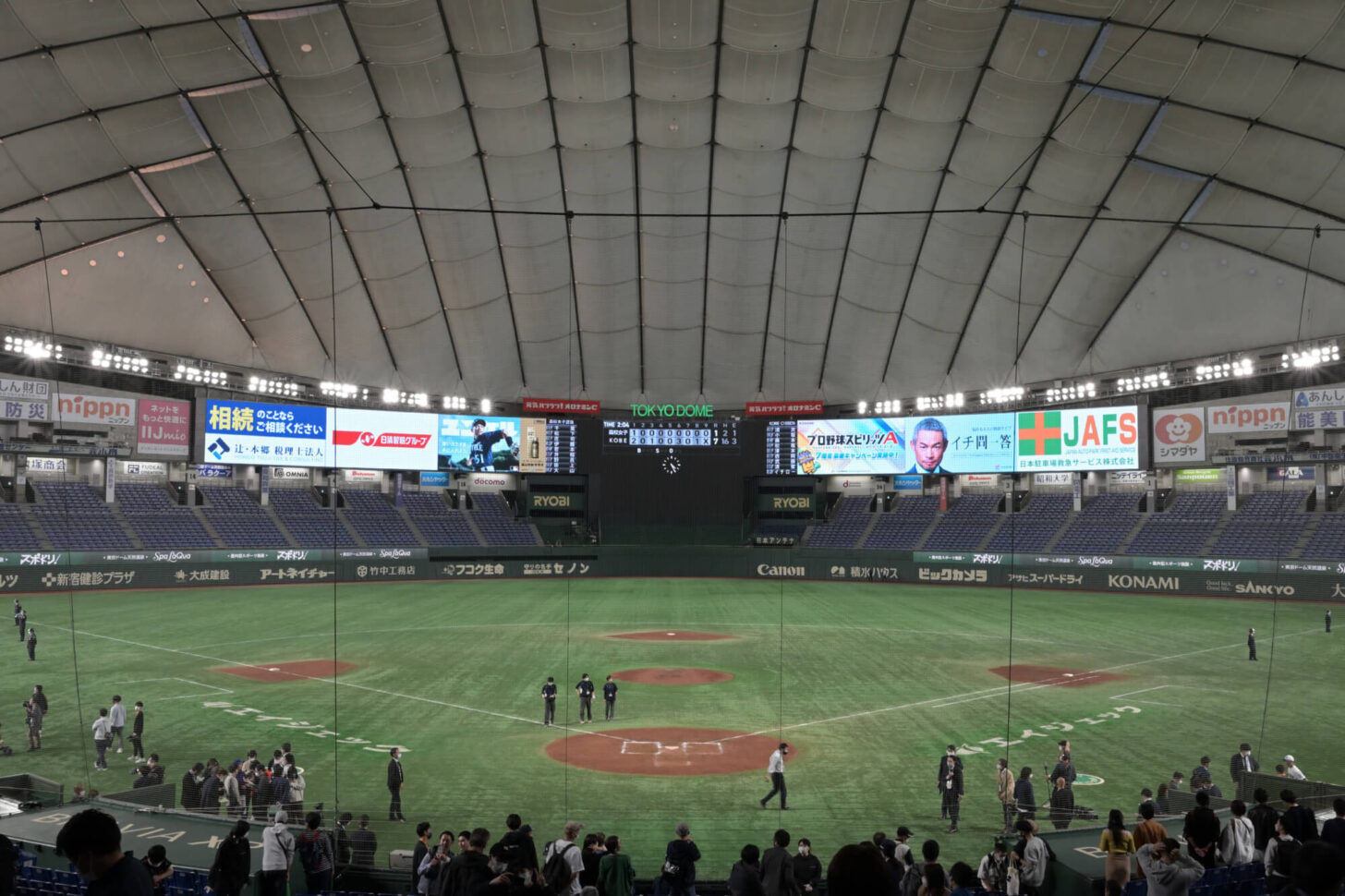 高校野球女子選抜 vs イチロー選抜 KOBE CHIBEN 東京ドーム