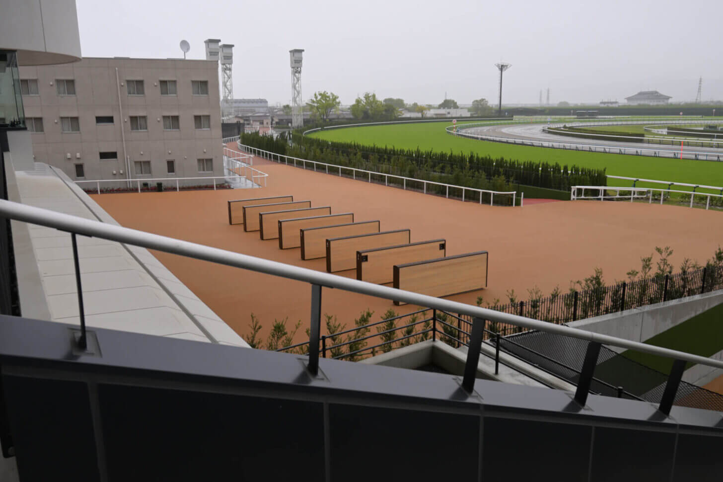 新装京都競馬場 新スタンド（ゴールサイド）検量室